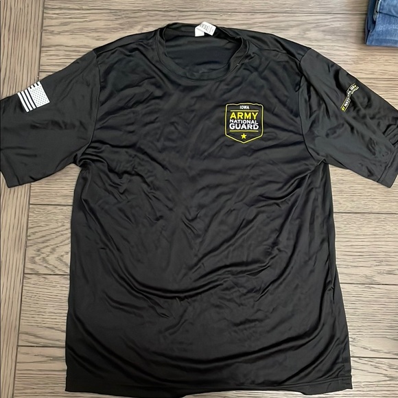 Army National Guard Black T-Shirt - Picture 1 of 2